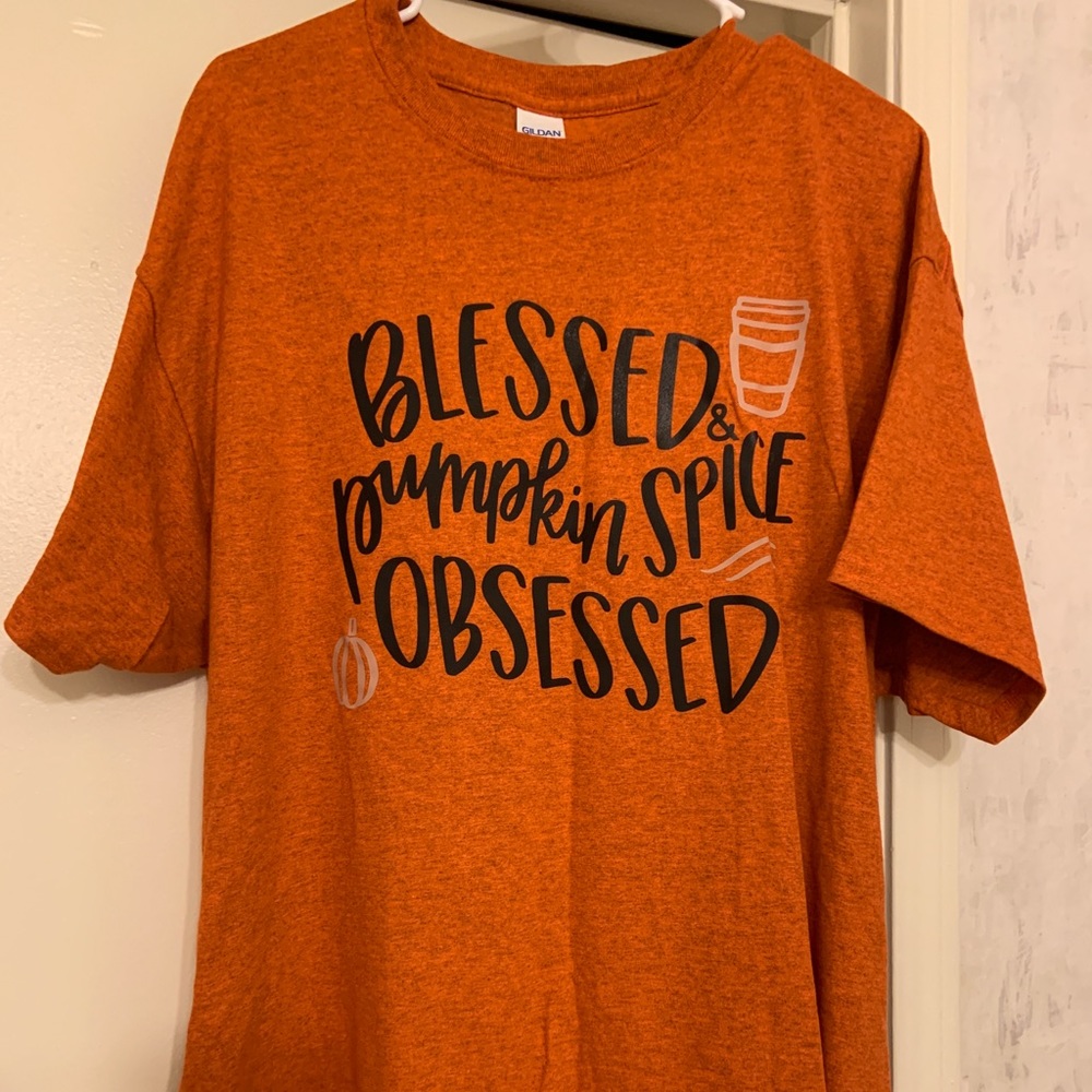 Blessed & Pumpkin Spice Obsessed Cotton Tee